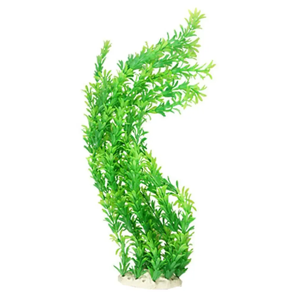 HiMISS 60CM Aquatic Fish Tank Landscape Aquarium Decor Green Artificial Plastic Water Grass Weed Plant Ornament Home Decoration