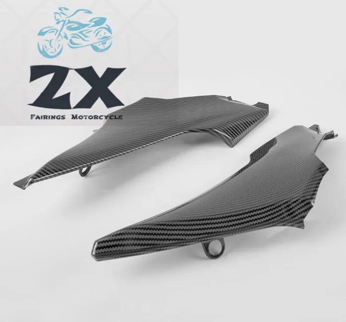 ZXMT Z 900 Motorcycle Seat Frame Side Cover for Kawasaki Z900 2017 2018 2019 Carbon look Seat Cowl Trim Fairing Protector