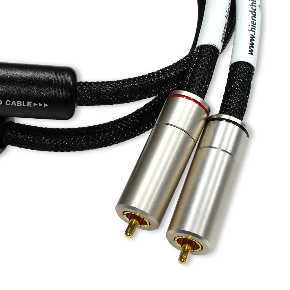 

AVplay AV-0701 Top Grade HiFi RCA Cord OCC Single Crystal Copper Fully Shielded Audiophile Audio Connection Line