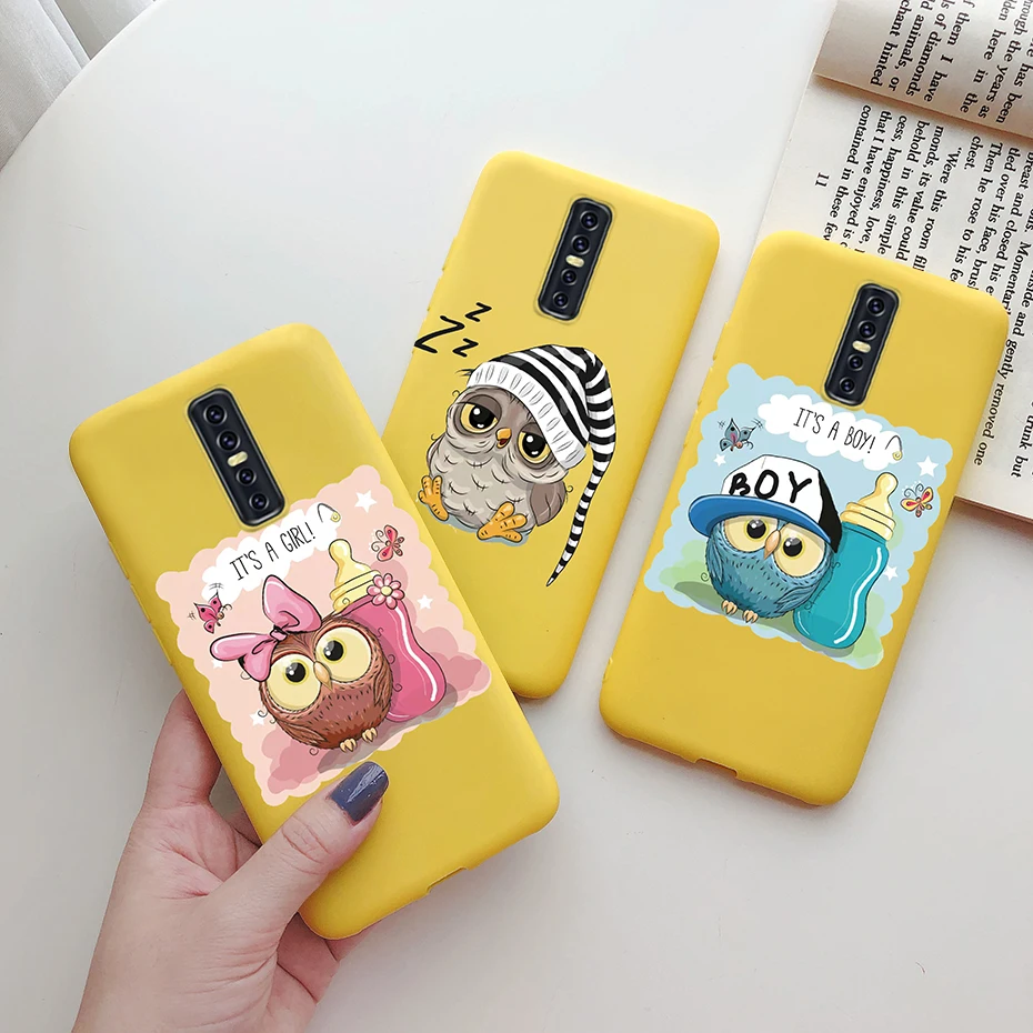 For Vivo V17 Pro Case V 17 Pro 1909 1910 Soft Silicone Fashion Phone Case For Vivo V17 Pro V17Pro Cases Vivo V 17Pro Back Cover