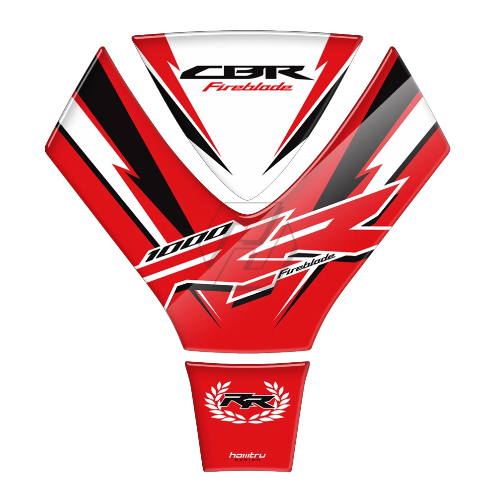 Funda protectora 3D para tanque de Gas de motocicleta, Protector para Honda CBR1000RR, CBR 1000RR Fireblade 2017 2018 2019