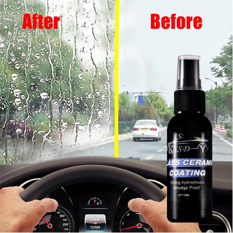 Auto Anti-rain Agent Rearview Mirror Water Glass Rainproof Coating Agent for Car Bus Vehicles