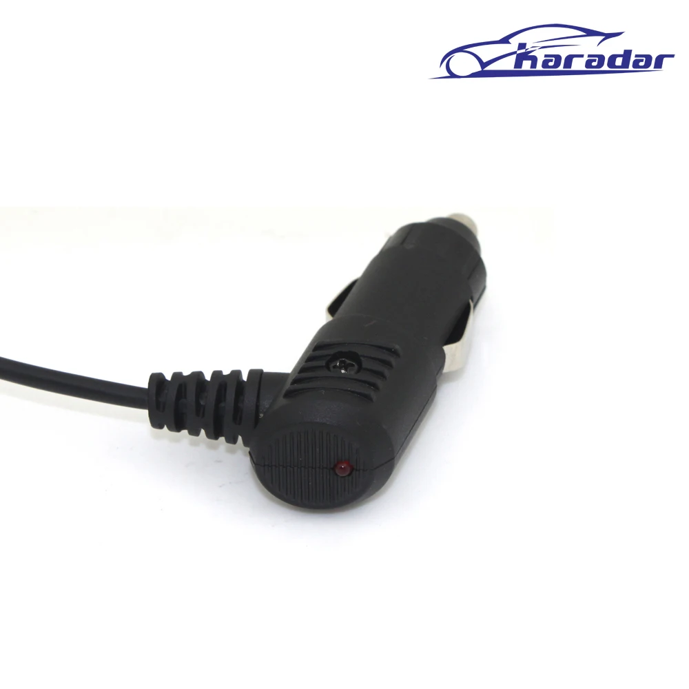 Karadar Car radar detector mount with charger  3.5 mm Port Car Charger For Car Radar Detector / Car DVR Camera