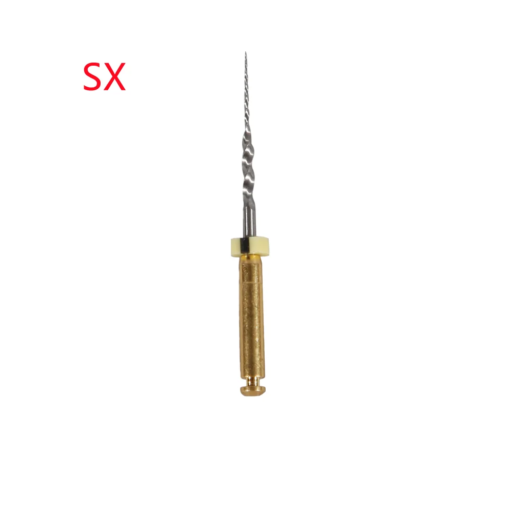 Dental Endo Rotary NiTi Material Endodontic Endo U-Files Mixed (SX S1 S2 F1 F2 F3) Tips For Preparing Root Canal Treatment