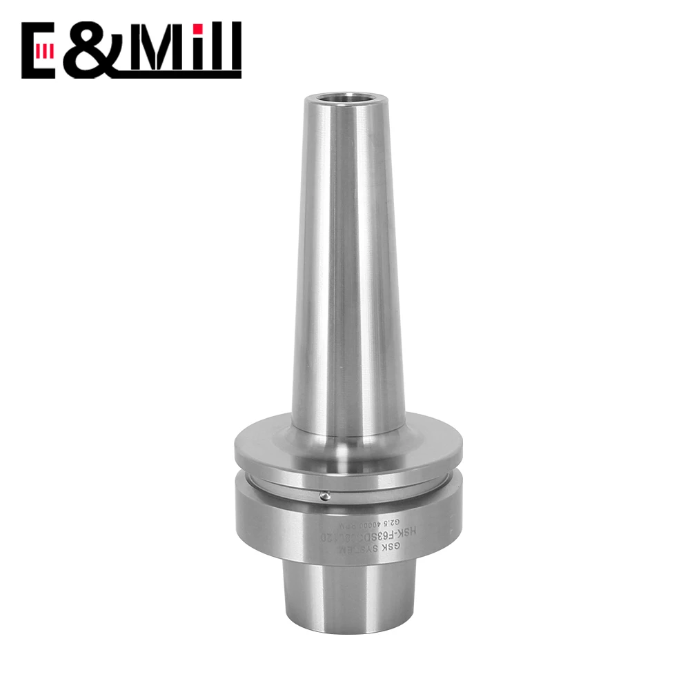 High Precision Speed HSK63F DC6 DC8 DC12 120L HSK63 DC6 DC8 DC12 Precision Slim HSK Shank DC Collet Chuck After Pull Tool Holder