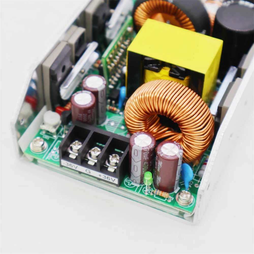 HIFI power amplifier power supply 400W active PFC positive and negative 24V 36V 42V 48V 55V 60V dual voltage output