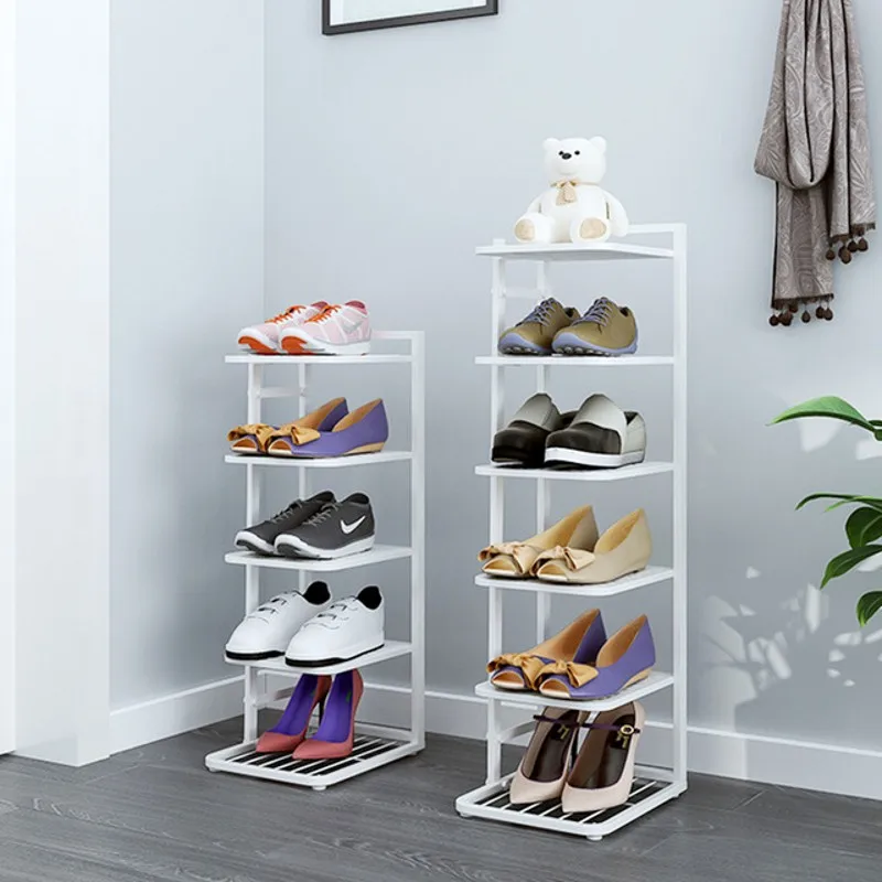 Multi-layer Simple Shoe Rack Easy To Install Shoes Organizer Space-saving Entryway Shoe-shelf Furniture for Home Shoe Cabinets