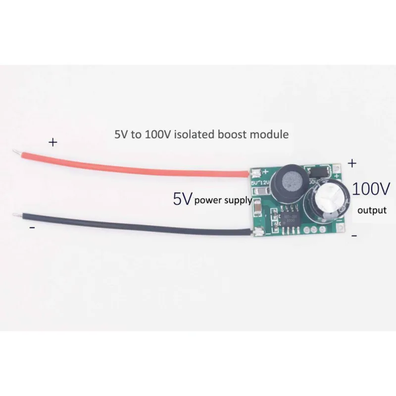 5V Boost Module 100V Snel Opladen Geïsoleerde Boost Module Beschikbaar Circuit Diagram