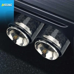 Forged Carbon Fiber Exhaust Muffler Tips Fit for miniCooper JCW R55 R56 R57 R58 R59 R60 R61 F54 F55 F56 F57 F60