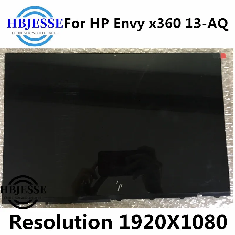 Imagem -02 - Kit de Reposição de Tela Lcd Touch Original de 13.3 Ips Fhd com Moldura de 30 Pinos 1920x1080 Painel Digitalizador de Alta Qualidade para hp Envy X360 13-aq