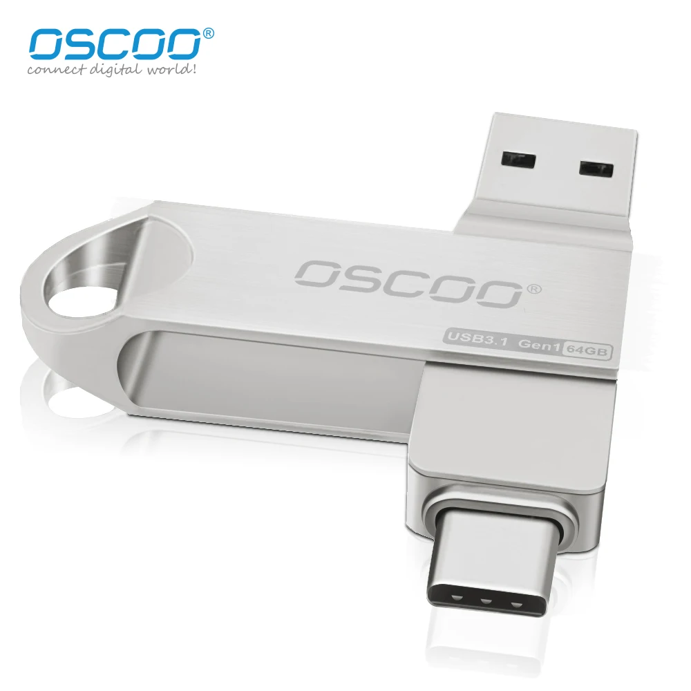 

Oscoo Usb 3.0 Gen 1 flash drive 32g 64g TYPE C High Speed Usb memory Pendrive for Android