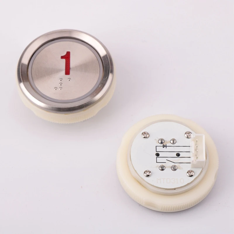 5Pcs MTD330ลิฟท์ Push ปุ่ม KA122P01 BA530 DC24v