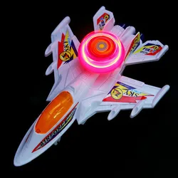 1Pcs Creative Flashing Rope Airplane Model Children Entertainment Vehicles Toys Fashion Classic Wind-up Toy