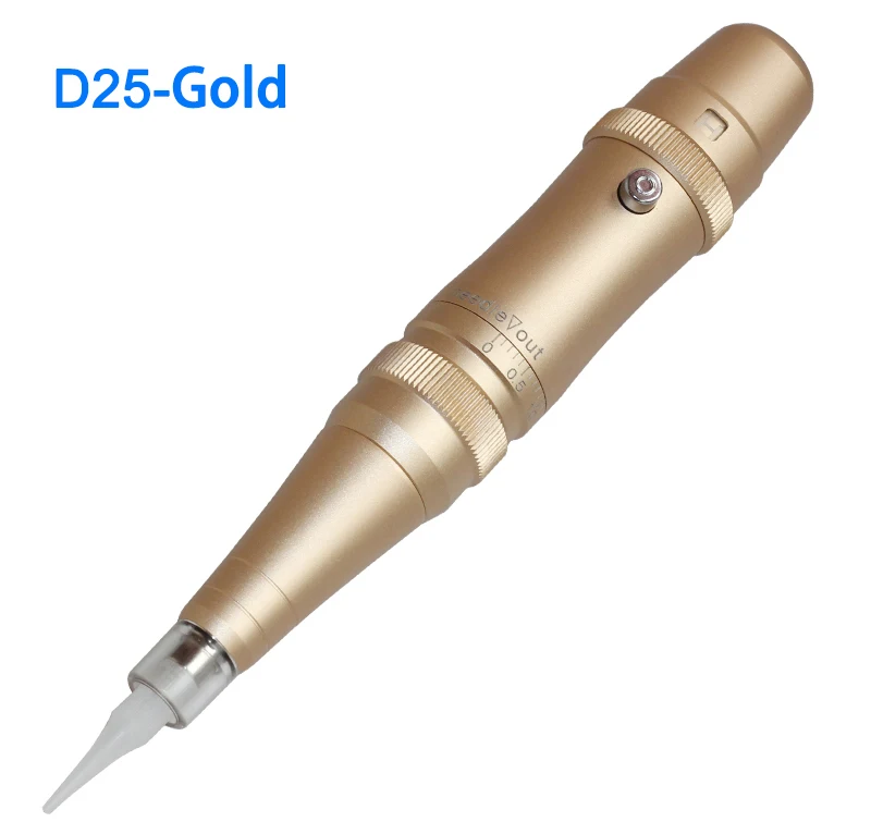 Gold/silver profession Rotary Tattoo machine Permanent Makeup Machine Pen D25
