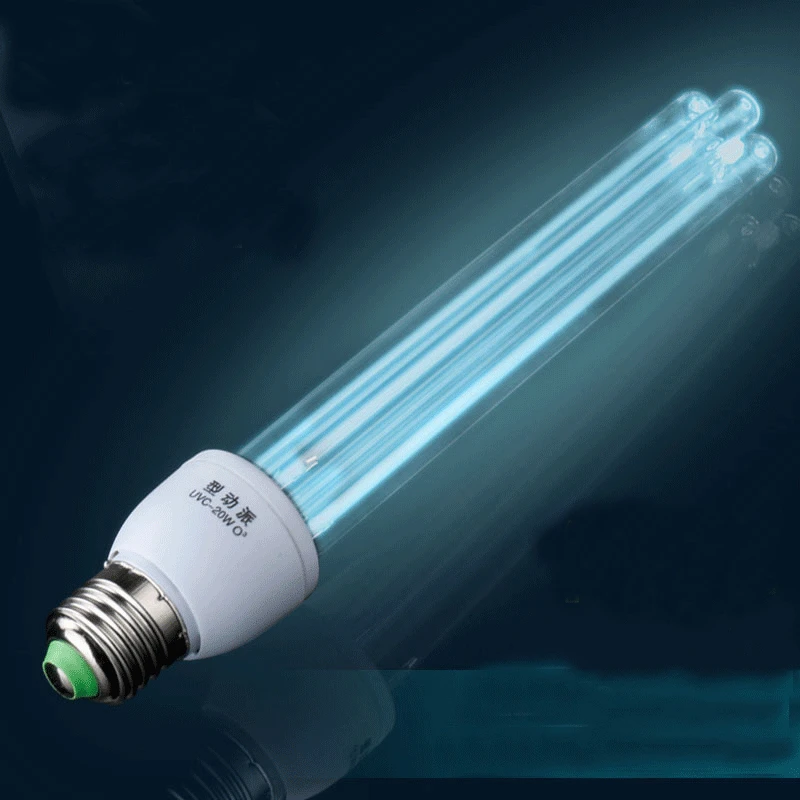 E27 30W UV ozone quartz bactericidal lamp disinfection sterilizer light home mite sterilization ultraviolet lamps bulb tube