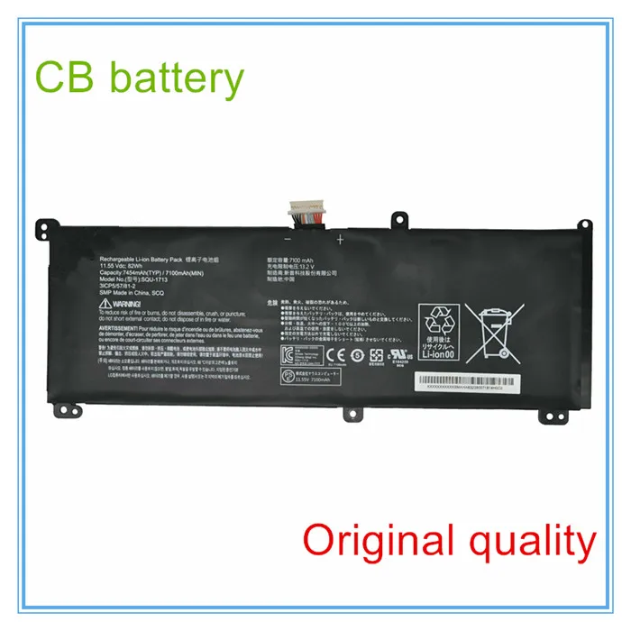 

11.55V 82Wh original quality Battery For SQU-1609 SQU-1611 SQU-1710 SQU-1713 31CP5/58/81-2 Laptop