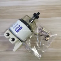 Filtro separador de agua y combustible R12S R12T, motor diésel para Racor 140R 120AT S3240 NPT ZG1/4-19, piezas de automóviles, Combo completo de taza de filtro