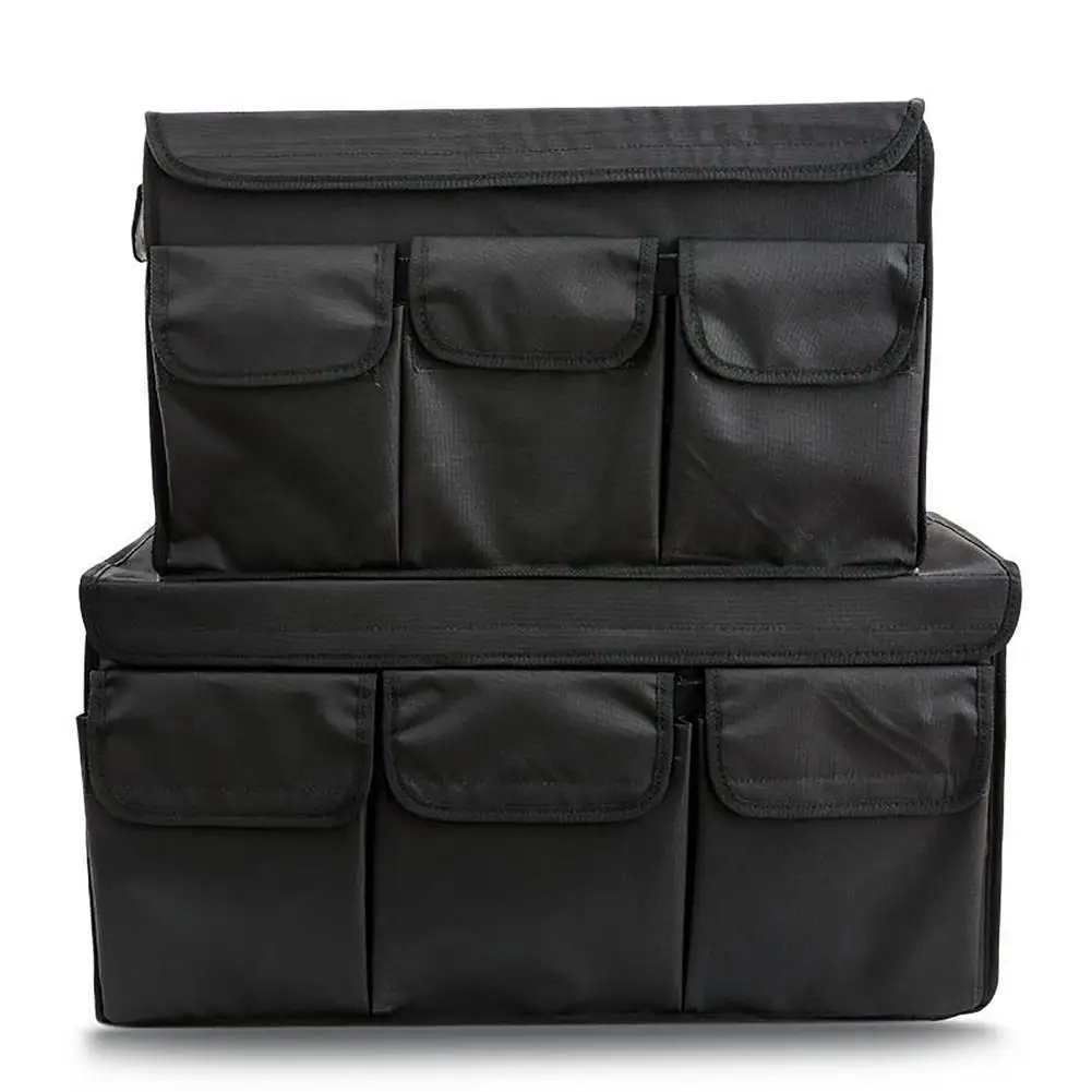 

Car Trunk Storage Box Car Multi-function Folding Storage Box Car Internals Sorting Debris Tail Box Supplies Trunk Organizer