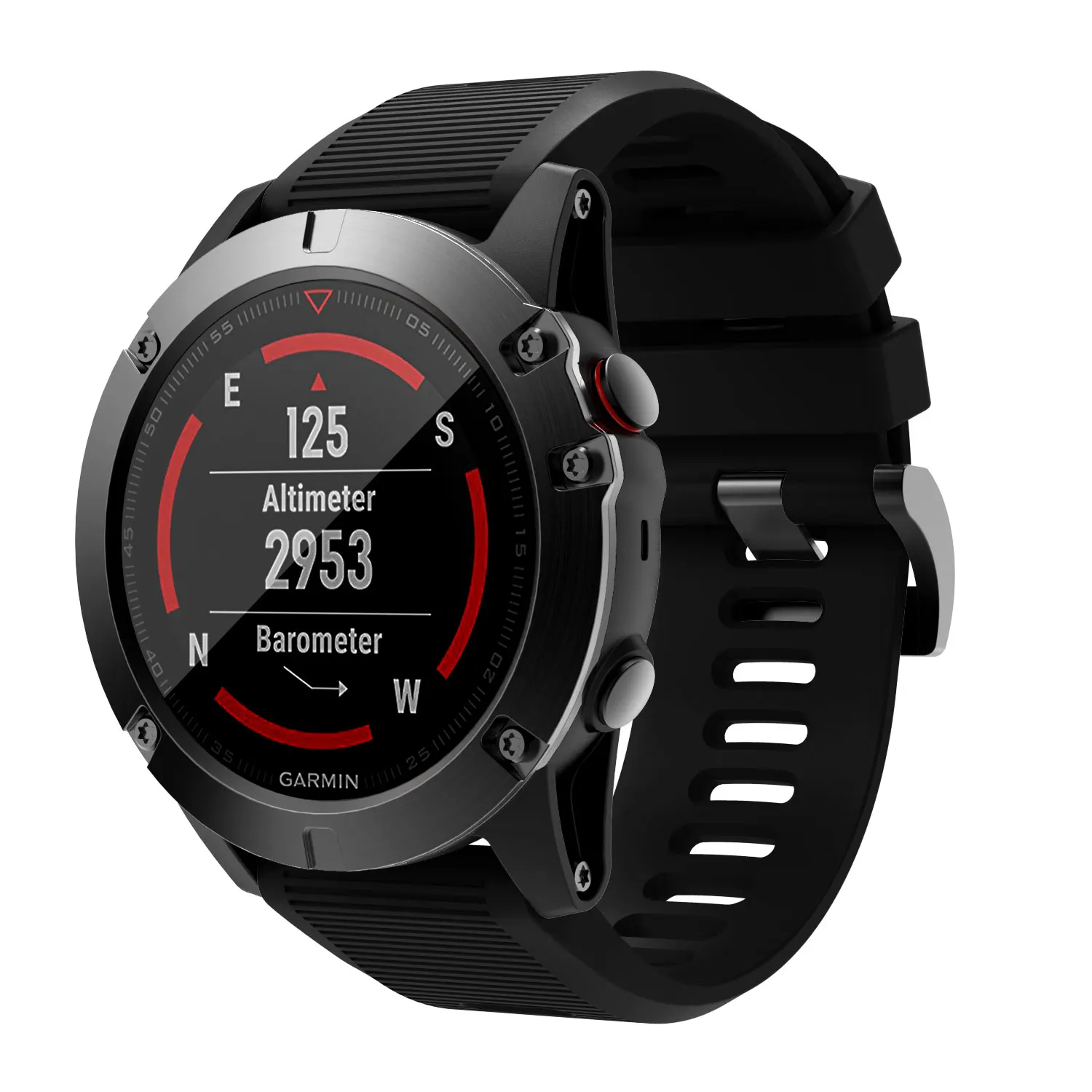 Ремешок силиконовый для Garmin Fenix 5/5s/5x Plus/6/6s/6x Pro, быстросъемный спортивный браслет, браслет для наручных часов, 20/22/26 мм
