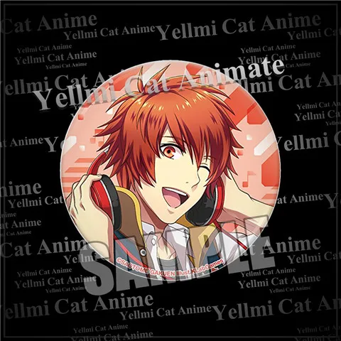 1pc Anime Uta no Prince Sama Aijima HIjirikawa Acrylic Icons Bagdes  Icons Present Gift Brooches for Women Hijab Pins