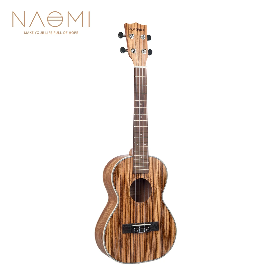 

Tenor Ukulele Ukelele Uke 26 inch 18 Frets Zebrawood 4 String Hawaii Guitar Professional Musical Instrument