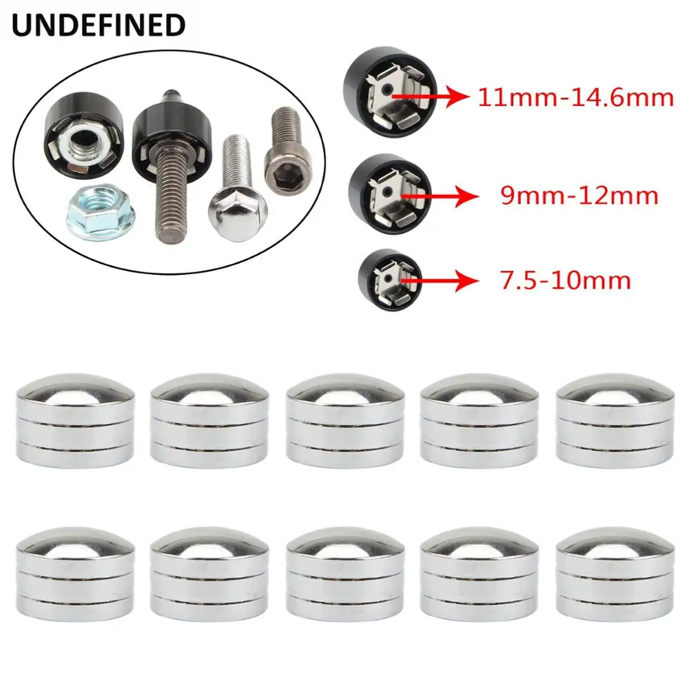 

Motorcycle Bolt Head Cap Schrauben Topper Cover CNC Aluminum For Harley Sportster Touring Dyna Softail Twin Cam Chrome