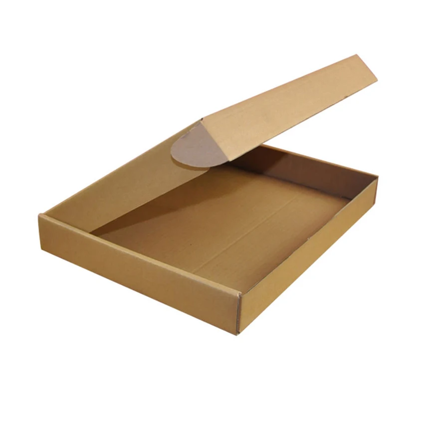 Brown Corrugated Paper Box Aircraft Carton Gift Packing Box Postal Express Shipping Package Box Kraft Smal Carton