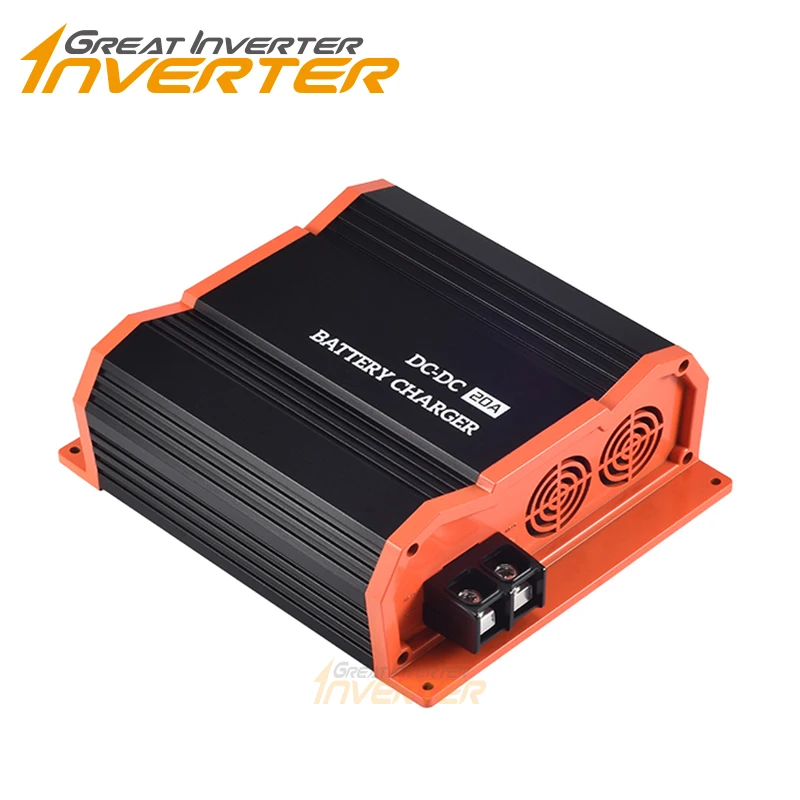 Voltage regulator dc to dc converter car charger 12v to 12.6v 14.6v 20a Step Up/Down Buck Boost charger for Solar for LED