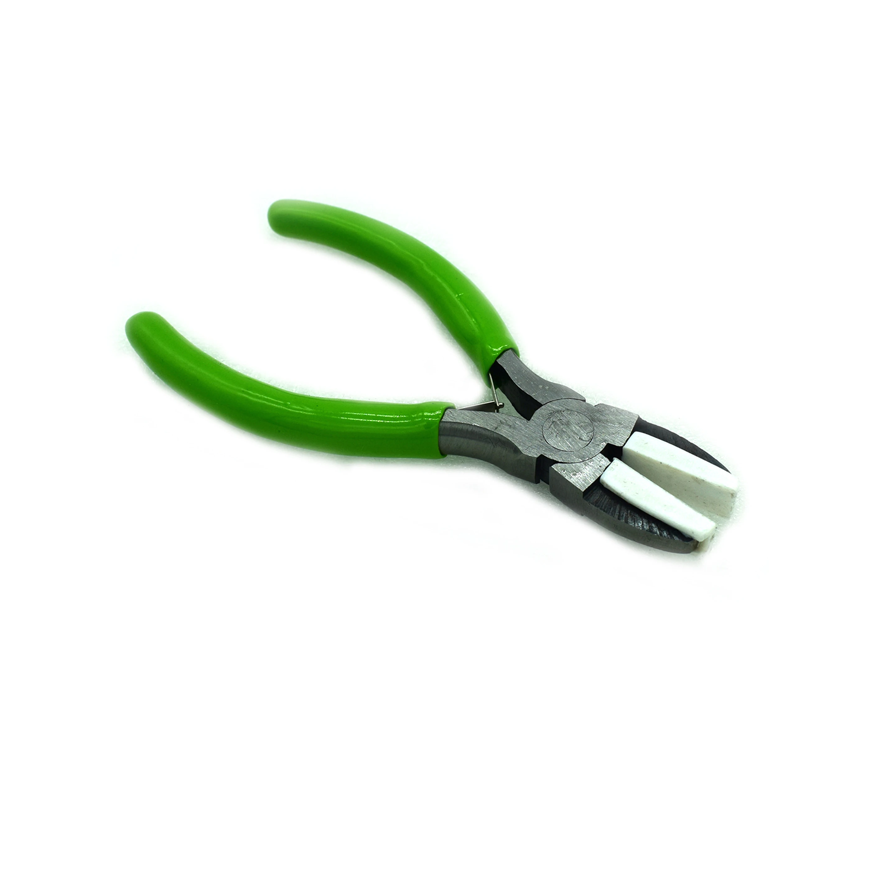 Flat Plastic Jaws Pliers Jewelry Bead Wire Work Tool Straighten Wires