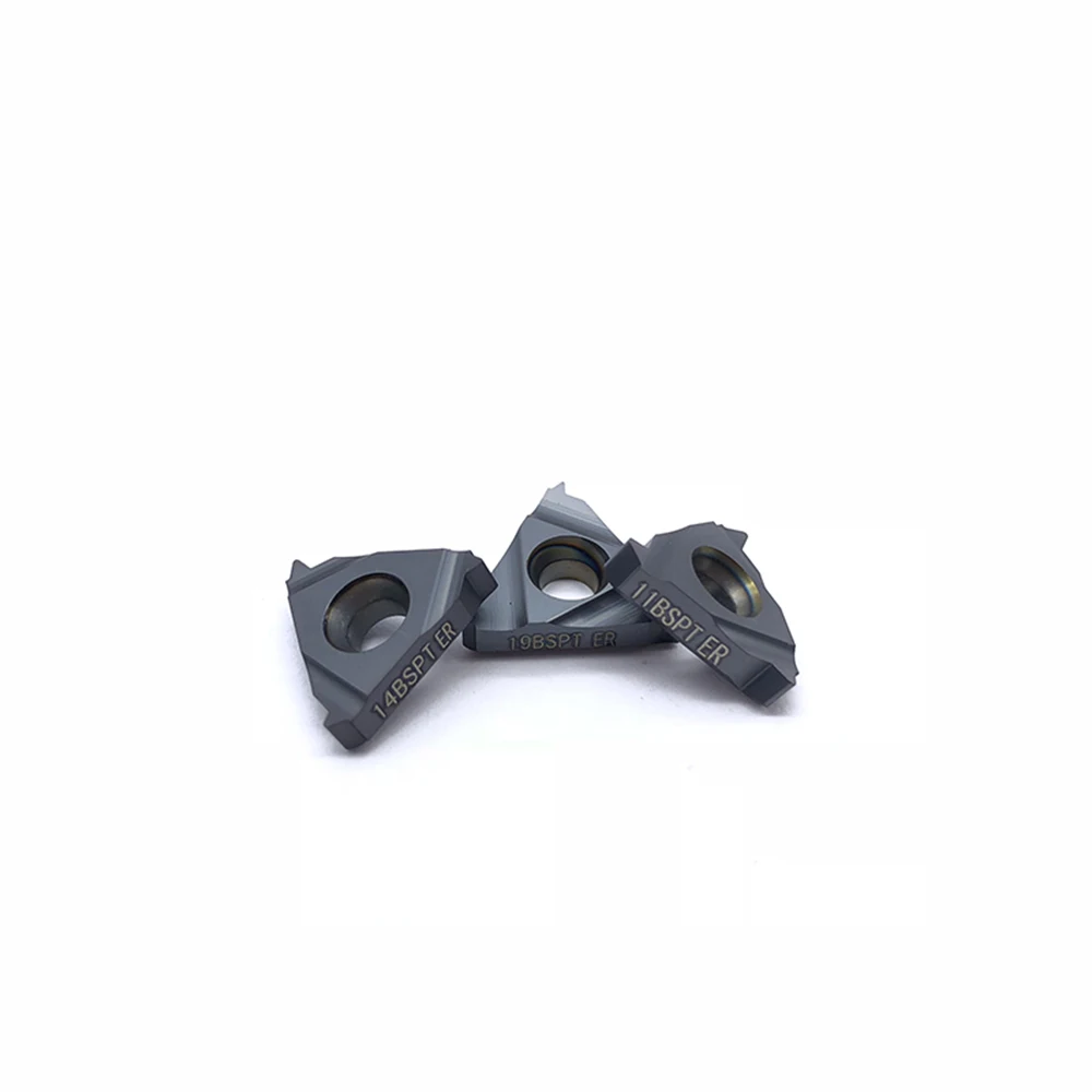10PCS 16ER 16IR 11 14 19 BSPT BMA tungsten carbide blade CNC machining turning tool