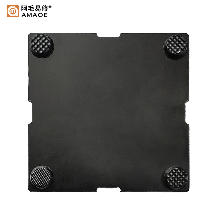100 Stks/partij Telefoon Scherm Reinigingsdoekje Stofvrij Film Wit Vegen Doek 10Cm * 10Cm Chip Cleaning pad Mobiele Telefoon Reparatie Tools