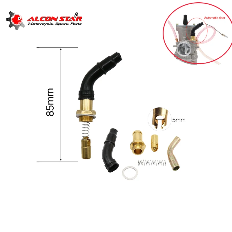 Alconstar- Motorcycle PWK/PE carburetor start throttle switch Carburetor Throttle Valve Assembly  Manual Valve Control Switch