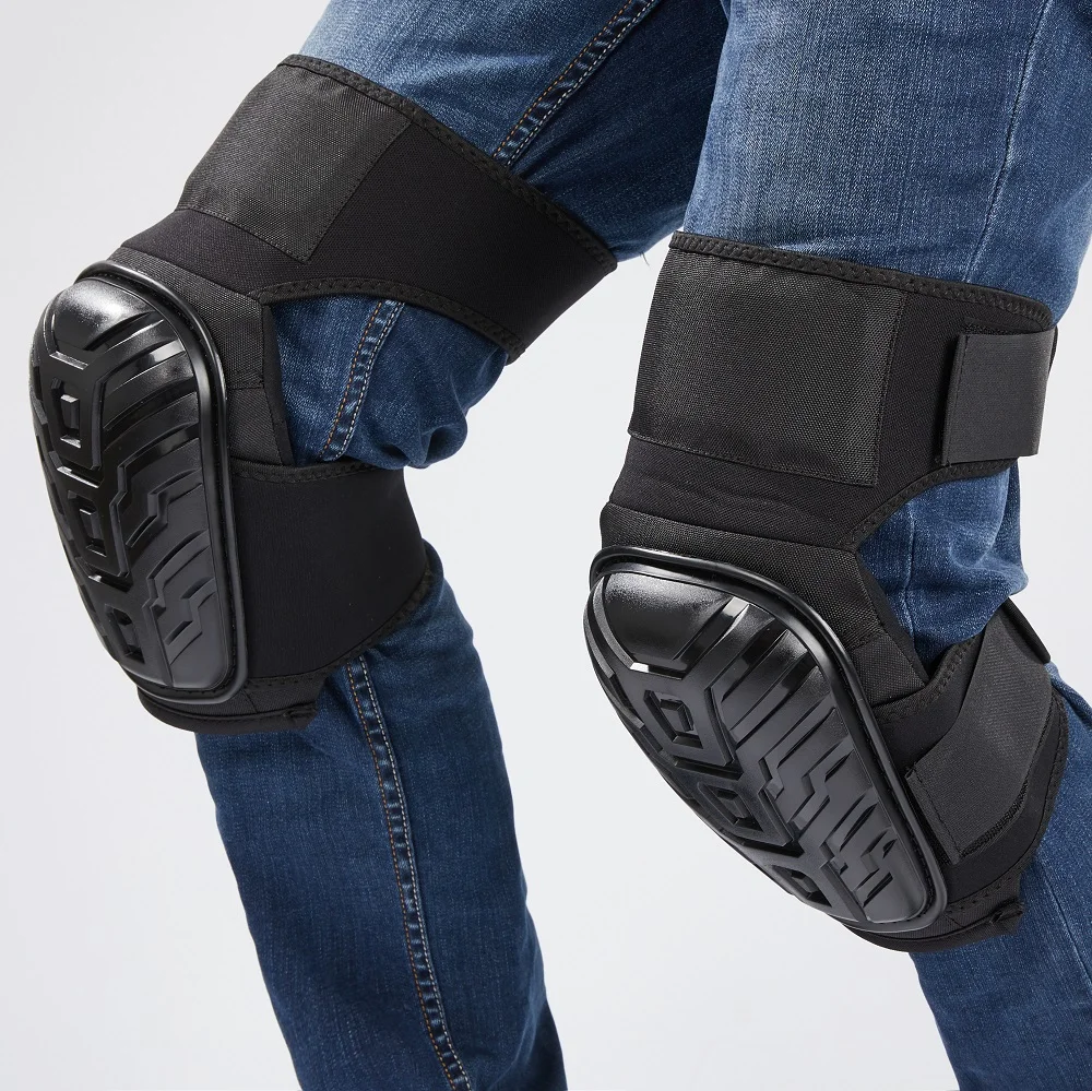 Knee Pads for Work-Heavy Duty Construction Knee Pads - Gel Cushioned Pads for Flooring, Gardening, and Tiling