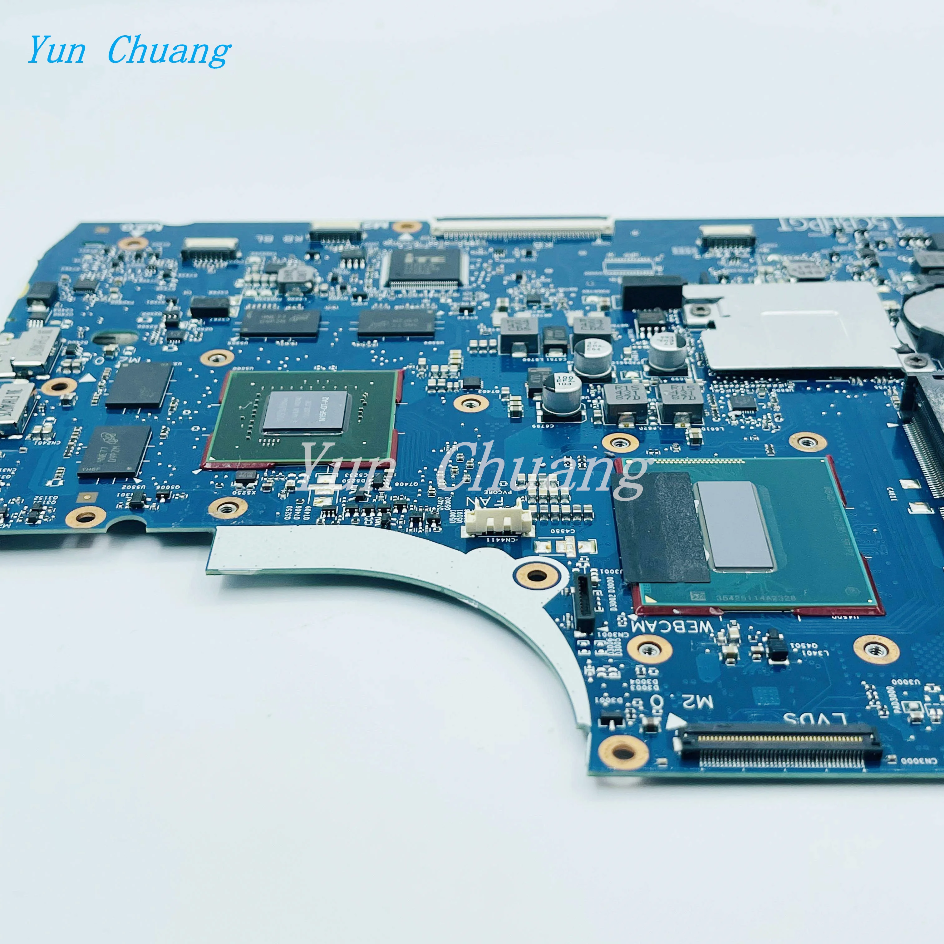 765736-501 765736-001 For HP Envy 15 15-Q 15T-Q Laptop Motherboard 6050A2628301 MB A02 With i7-4712HQ CPU GTX850M 4GB GPU DDR3L