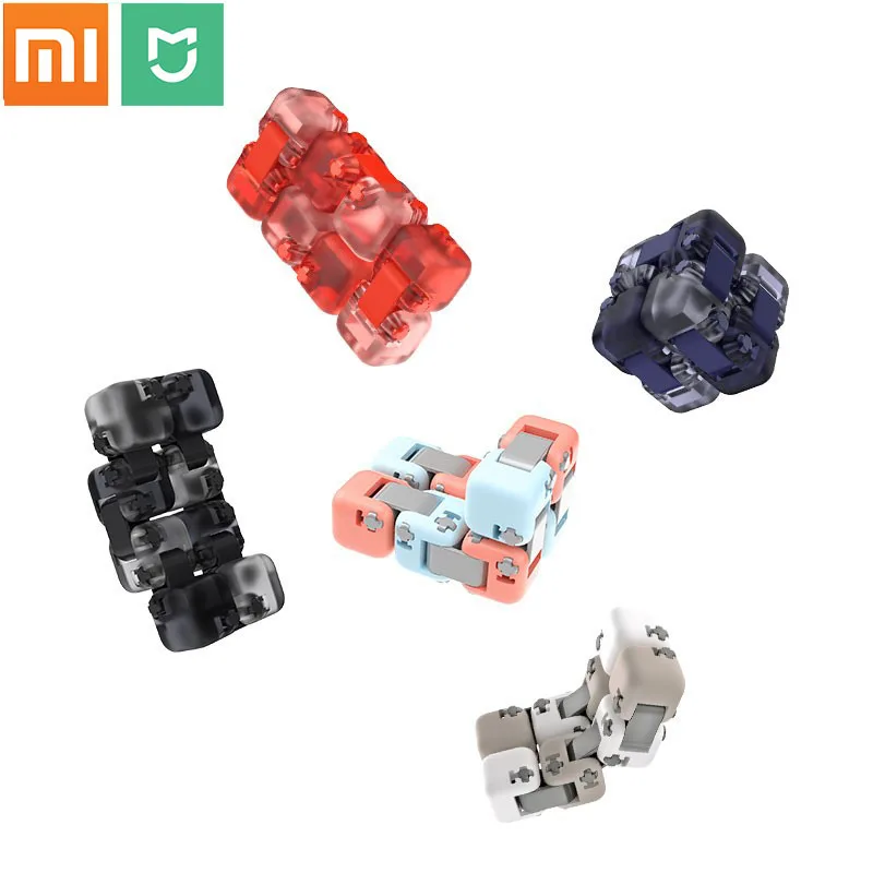 Original Xiaomi Mijia Finger Bricks Stress Relief Spinner Toy Smart Fingertip Building Blocks Toys Xiaomi Home Gift for Kids