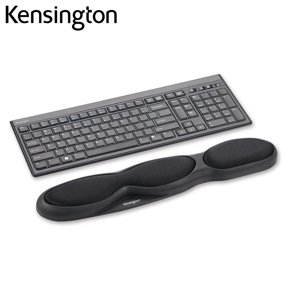 K62385AM-teclado de Gel, reposamuñecas Original, cómodo, tamaño completo, con paquete de venta al por menor, envío gratis