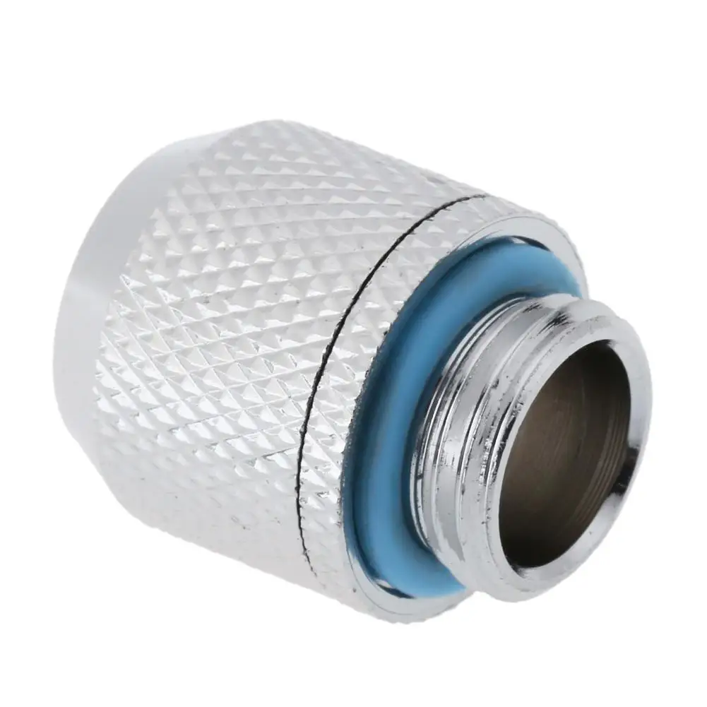 Соединитель для трубы G1/4 шт., Трубчатый Адаптер системы водяного охлаждения, трубка с внешней резьбой, плоская резьба 9,5X12,7 мм