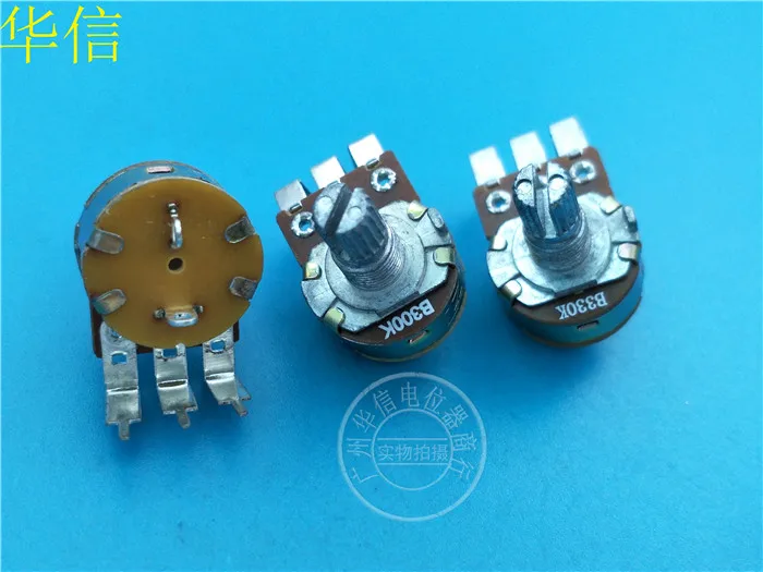 

1pcs for electric heaters potentiometers for heaters B330K B300K 149 type single-joint bent foot handle 15MM flower shaft