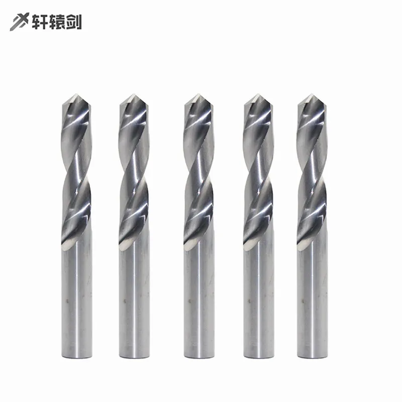 

10PCS 5mm 6mm Twist Drill Bit Drilling Bit Rotary Tool Alloy Straight Shank Twist Drill Hemp Flowers CNC Tools for Metal Tool