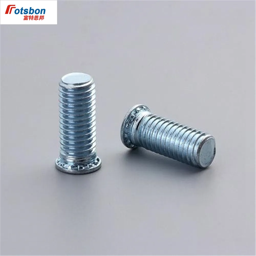 

FH-M8-22 Round Head Studs Self-clinching Blind Protruding Clinch Platen Screws Sheet Metal Vis Pins Rivets PCB