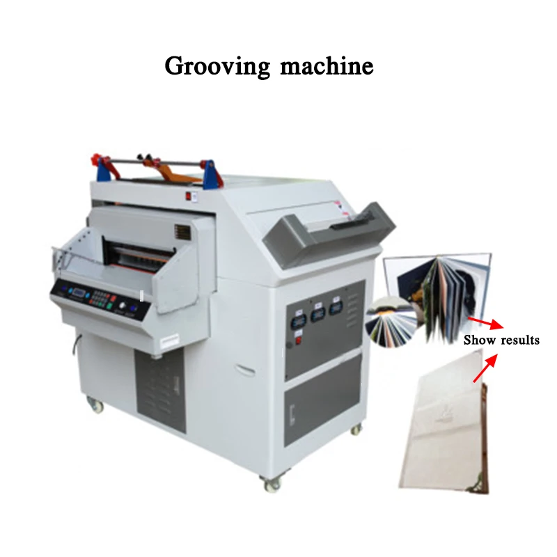 Hardcover Pressure Groove Machine 14-in-1 Album Recipe Pressing Groove Machine Hardcover Book Case Machine 220V 3000W