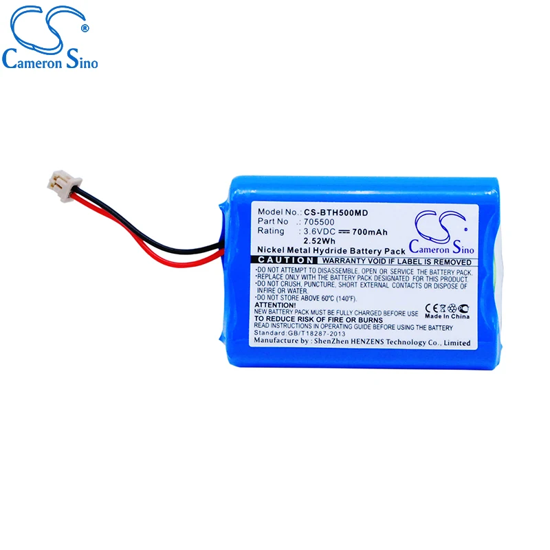 CameronSino Battery for BrandTech Transferpette Multichannel Transferpette Pipettes fits 705500 Medical Replacement battery