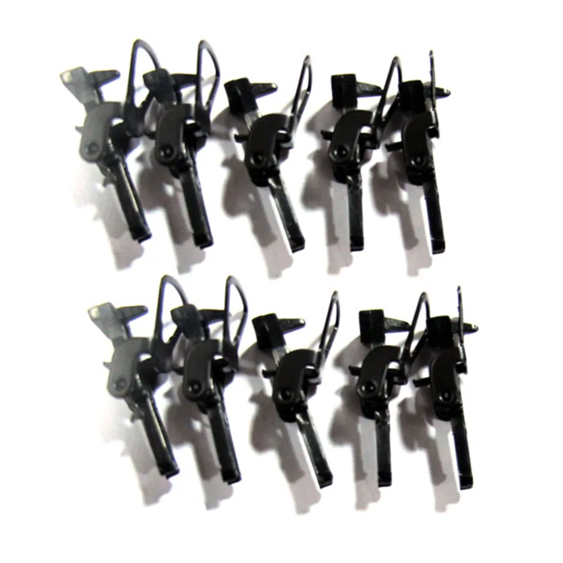 10Pcs/20Pcs/50Pcs 1:87 HO Scale Train Coupler Hooks Sand Table Decoration - Black Wholesale Dropshippig Hot