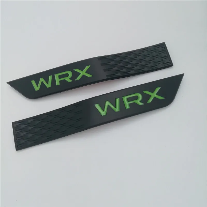 2 stks/set Voor Subaru WRX Nieuwe 3D Badge Decoratie Spatbord Rokken Sticker Auto Spatborden Stickers Auto Styling