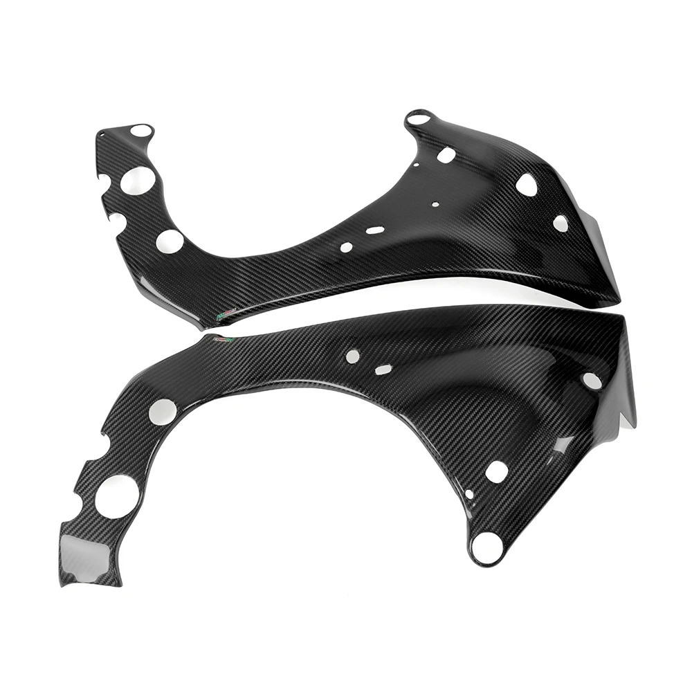 100% Carbon Fiber Motorcycle Frame Cover Swingarm Swing Arm Protection Covers For YAMAHA YZF R1 2015 2016 2017 2018 2019 2020 +