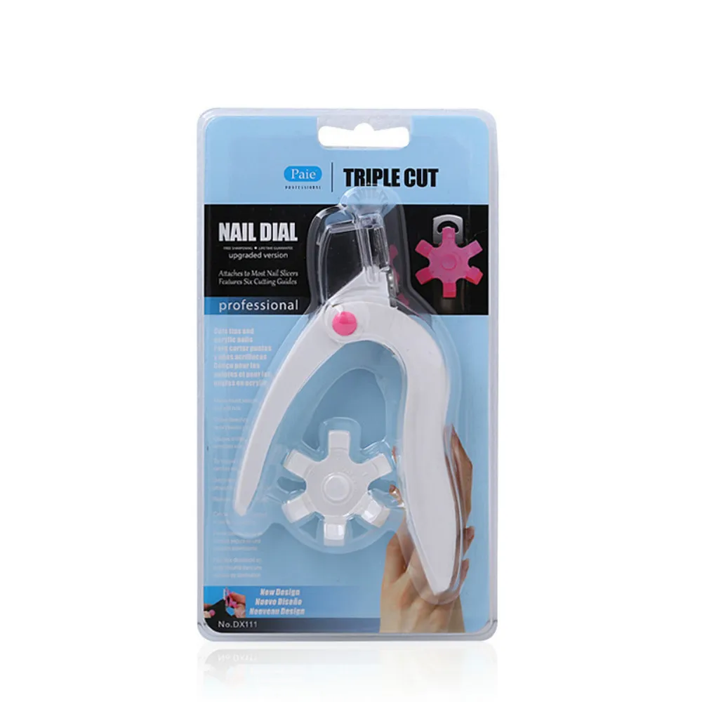 Nail Art French Nail Edge Clipper Cutter Żel akrylowy Fałszywe porady Narzędzie do manicure Obcinacz do paznokci Profesjonalny zestaw do pielęgnacji paznokci