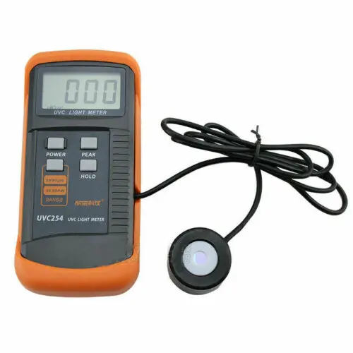 Luminometer Professional UV Intensity Meter UVC254 of UV Radiometer Multifunctional Light Meter Photometer