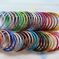 Aluminum Sling Rings Make Your Own Baby Slings and Wraps No Weld Construction Large Size 3 inch 2pcs/lot