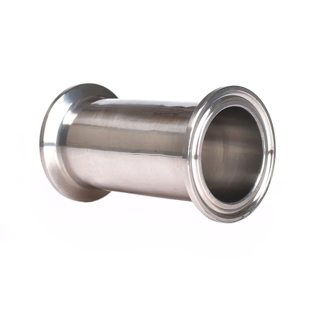 Sanitary Spool Tube Stainless Steel SS304 19/25/32/38/45/51/63/76/89/102/108mm Flange Tri Clamp Pipe Fittings Length 50cm/0.5m