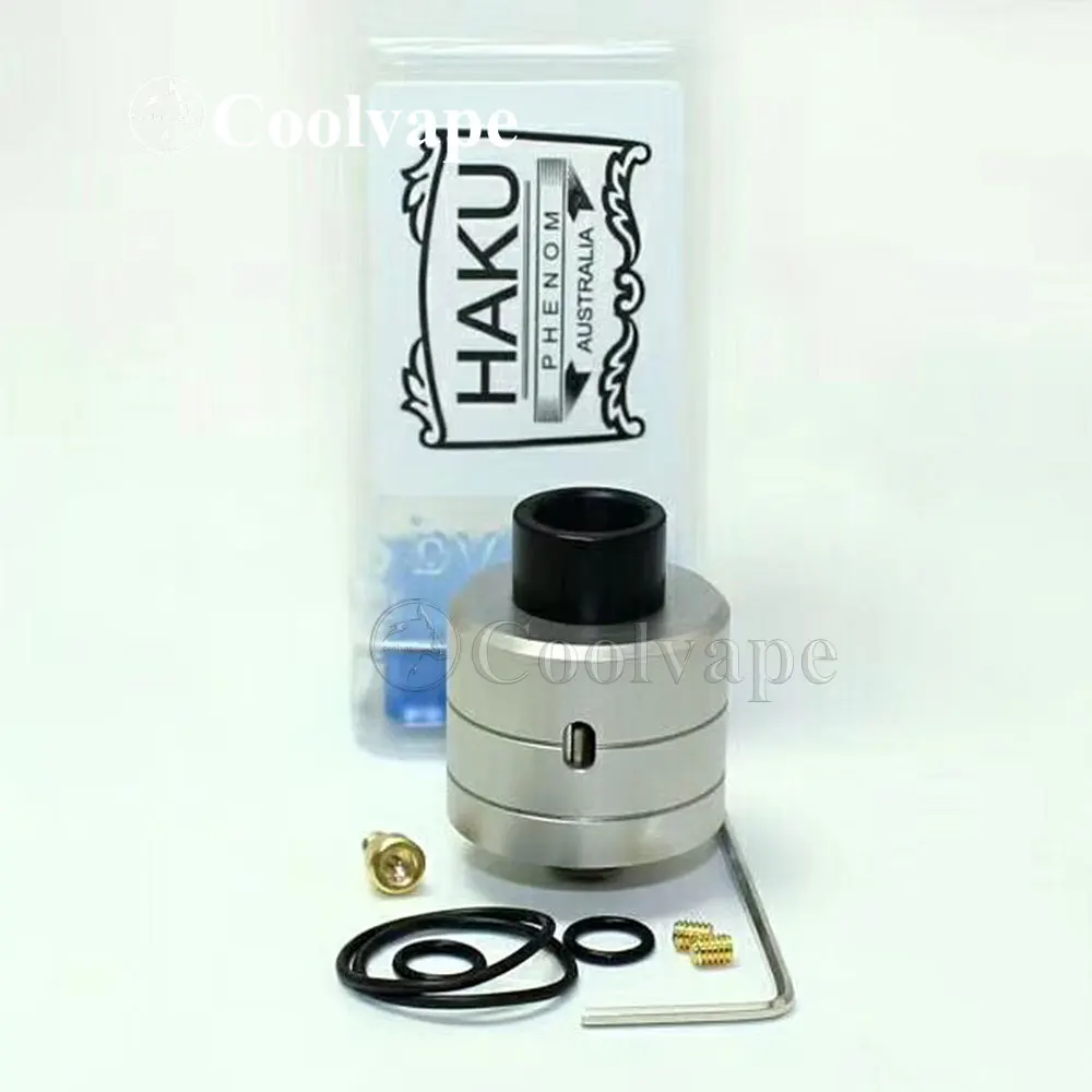 Coolvape Haku Phenom Rda 316สแตนเลส6.Single Coil Atomizer Rda กับ Squonk BF PI